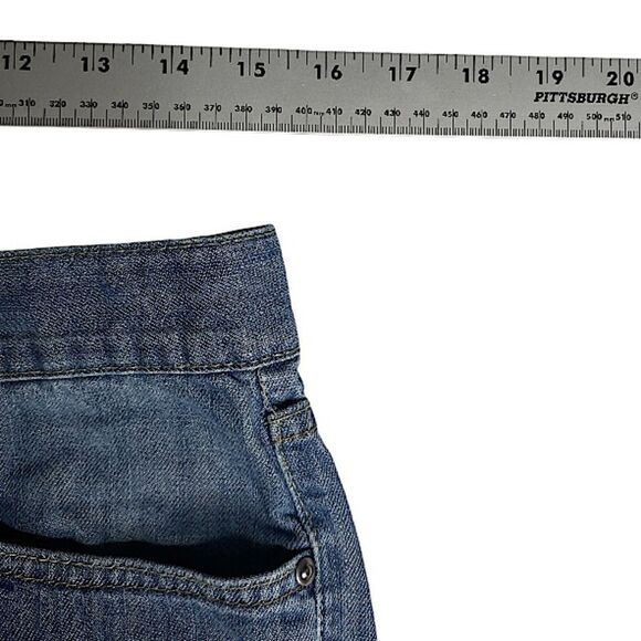 Calvin Klein Jeans Womens Size 32 Low Rise Straight Embroidered 5 Pocket Classic - Picture 5 of 10